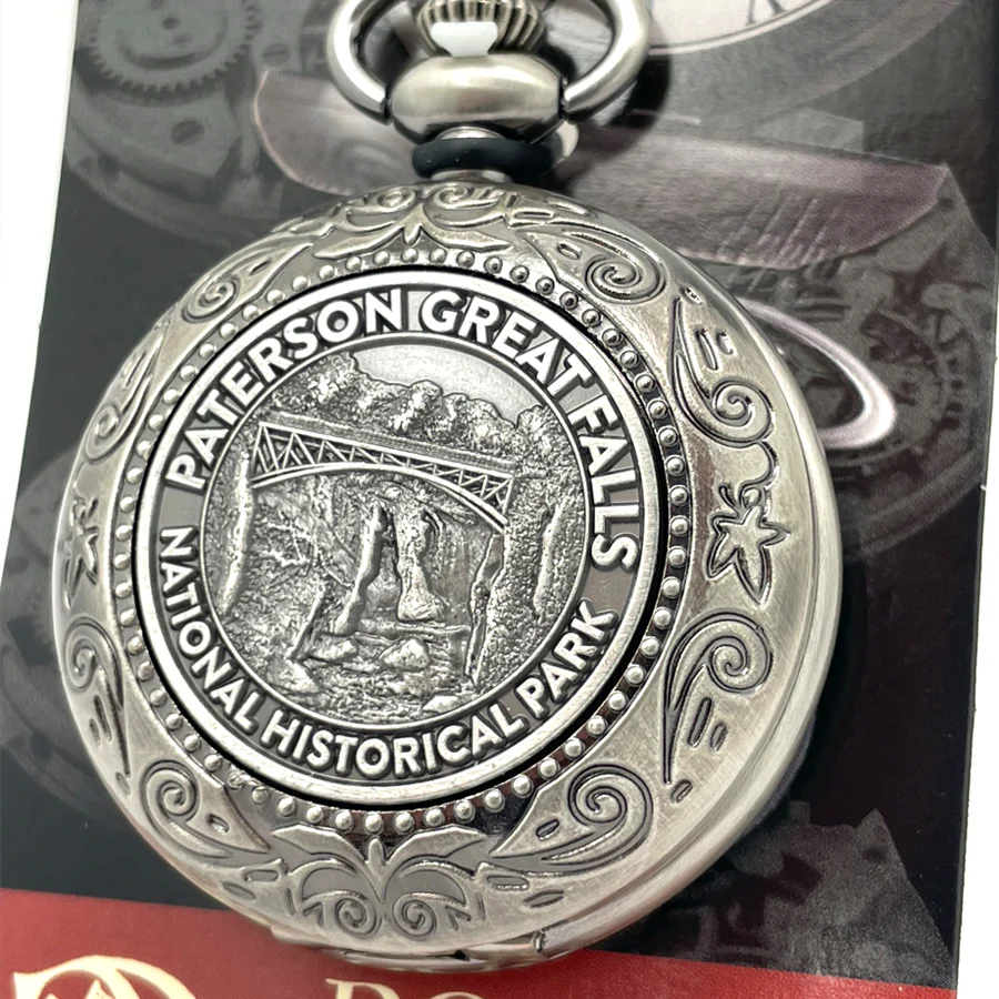 Paterson Great Falls NHP Vintage Style Pocket Watch - Image 3