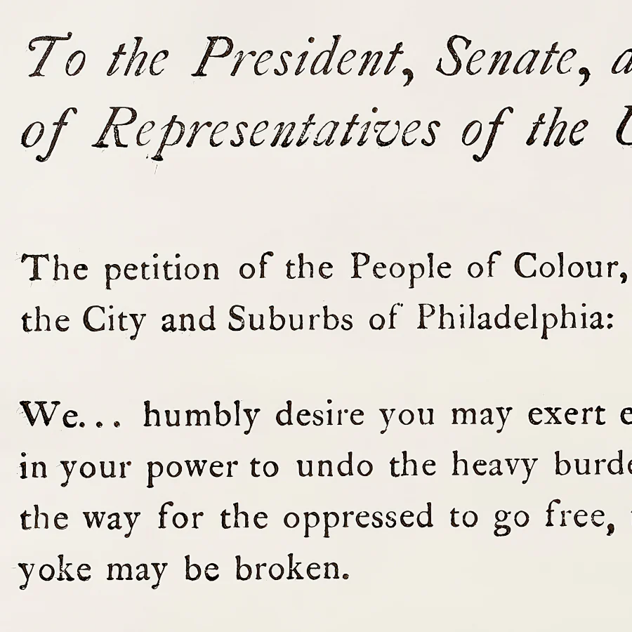 Petition of Reverend Absalom Jones Print - Image 2