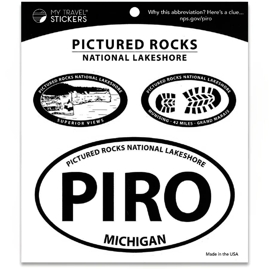 Pictured Rocks NL Triple Decal