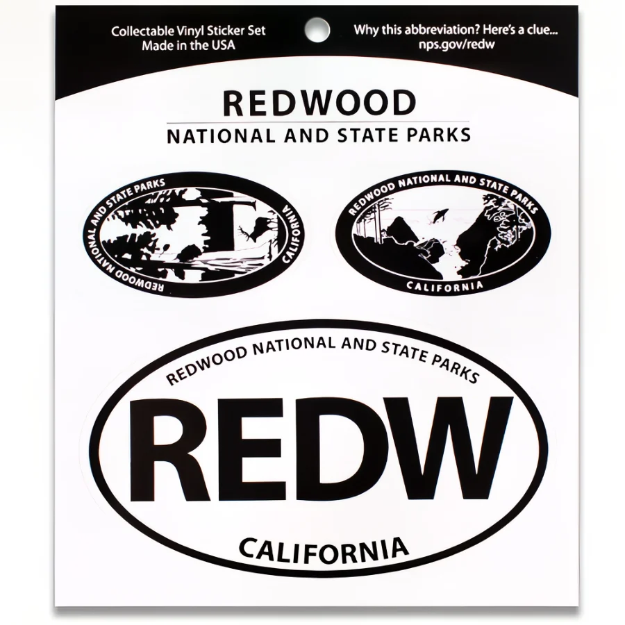 Redwood National and State Parks Triple Decal