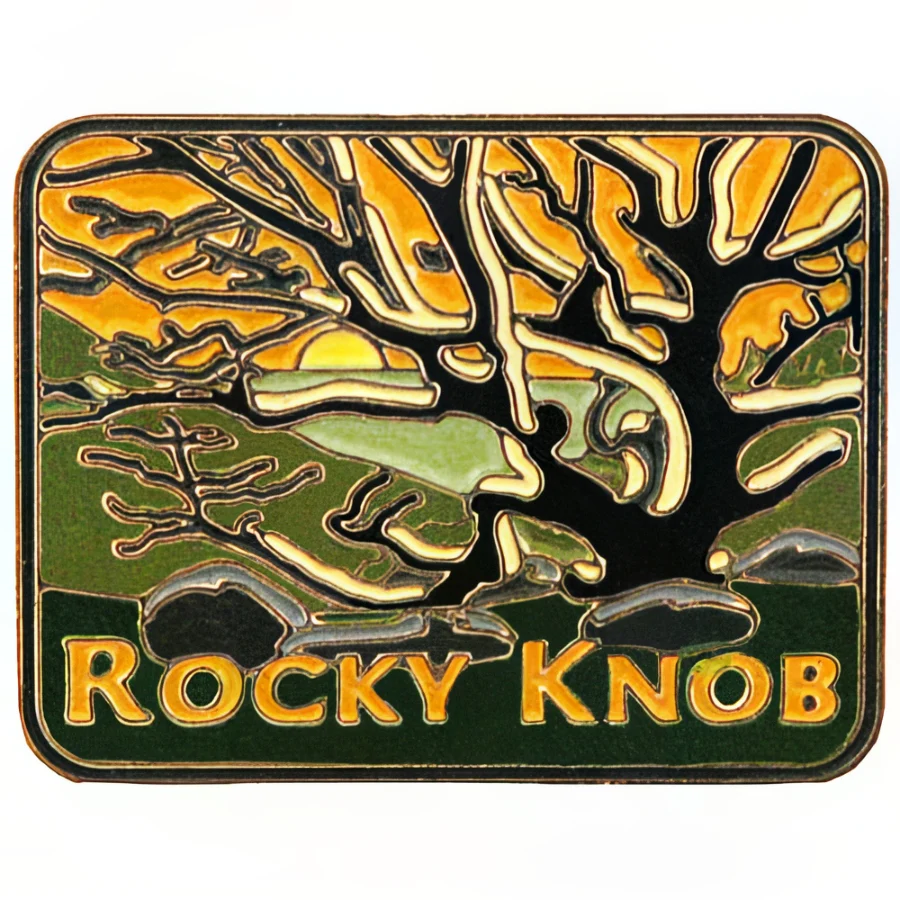 Rocky Knob, Blue Ridge Parkway Collectible Pin