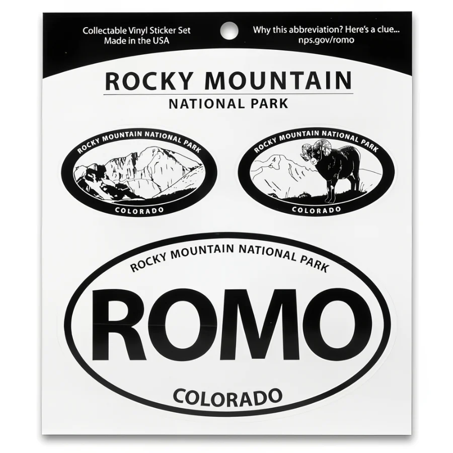 Rocky Mountain National Park Triple Decal