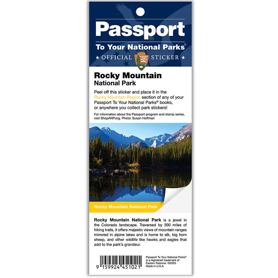 Rocky Mountain NP Passport Sticker