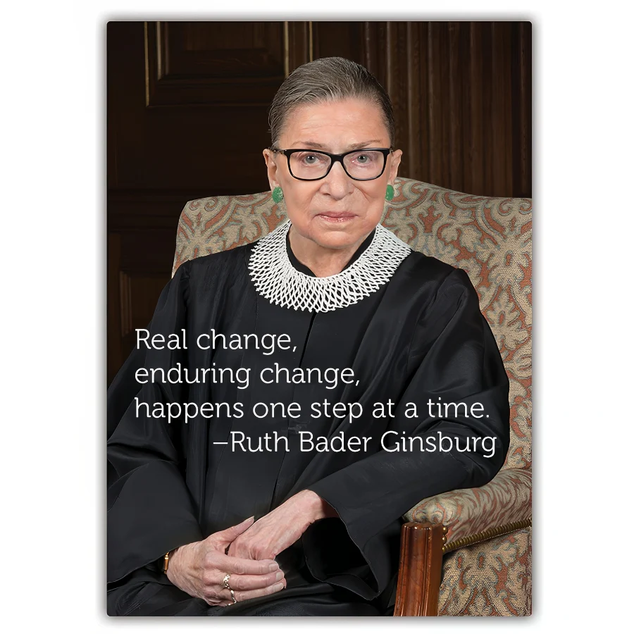 Ruth Bader Ginsburg Change Magnet