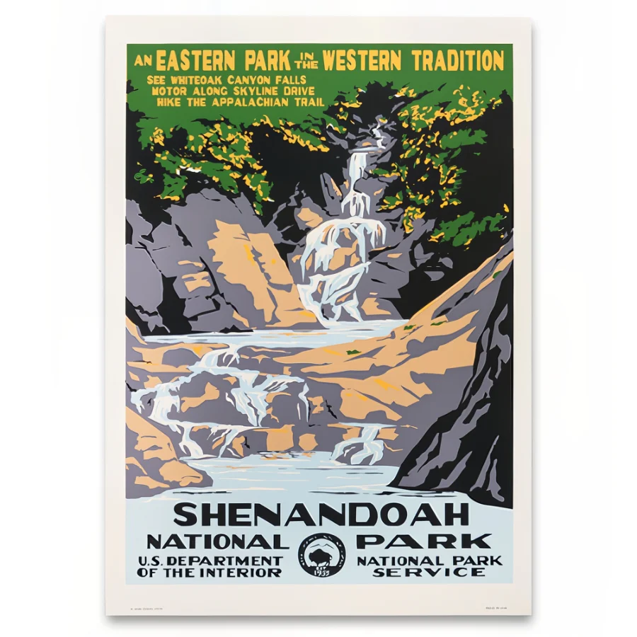 Shenandoah National Park WPA Poster