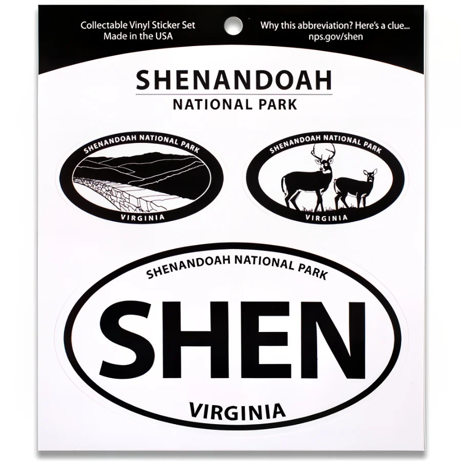 Shenandoah NP Triple Decal