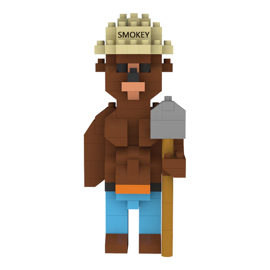 Smokey Bear Magnet Mini Blocks - Image 2
