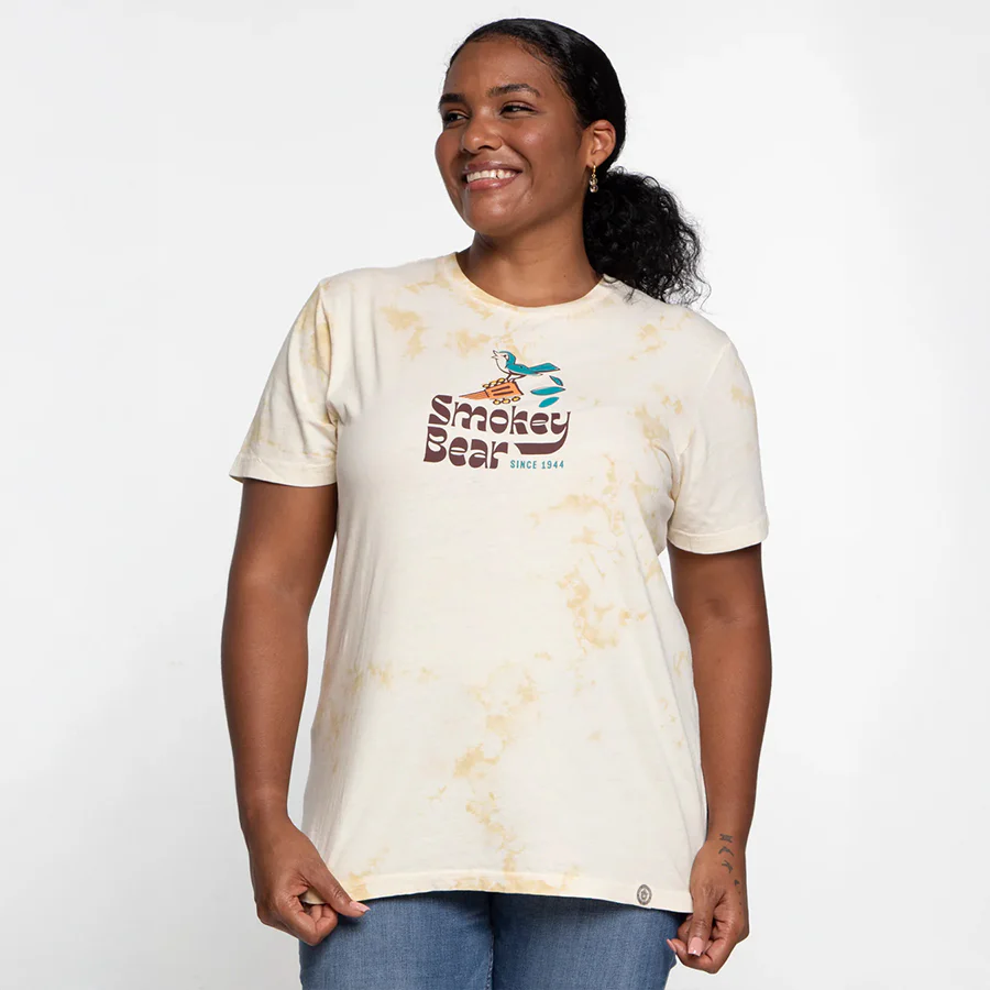 Smokey's Band Vintage Dyed Unisex Short Sleeve Tee - Image 4