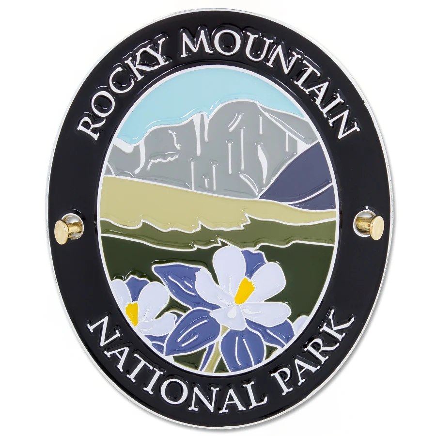 Special Edition Traveler Series Rocky Mountain Hiking Medallion