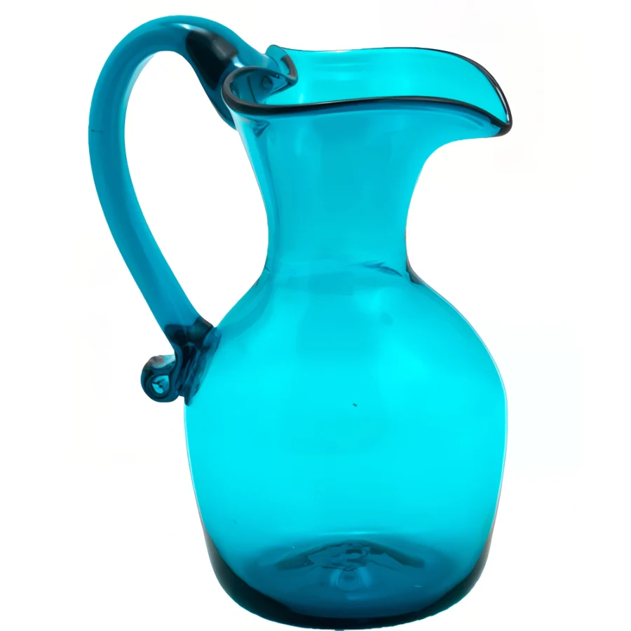 Teal Heart Pitcher - Image 2