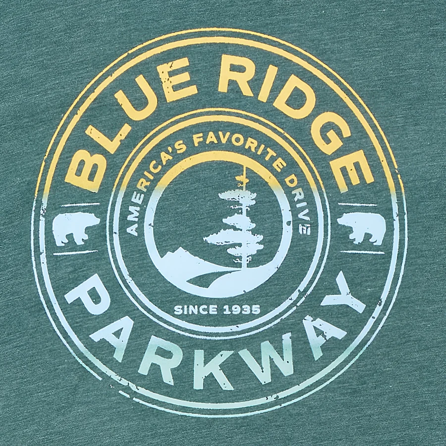 Blue Ridge Parkway Gradient T-Shirt - Image 3