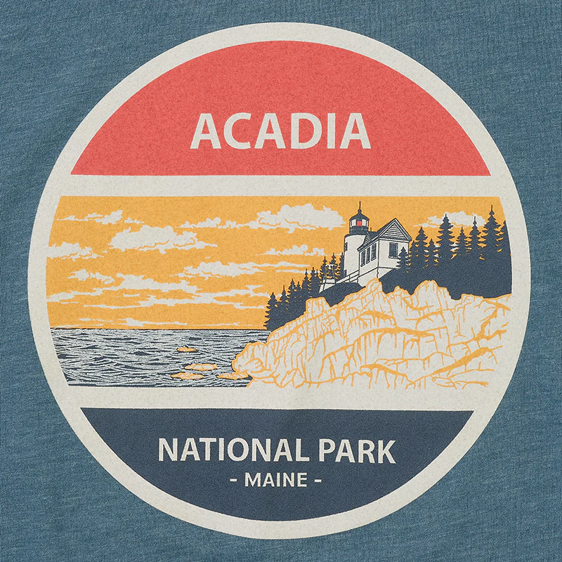 Acadia NP Circle T-Shirt - Image 2