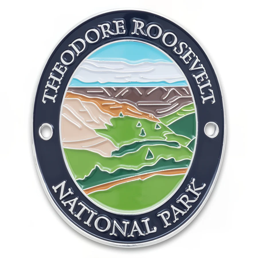 Theodore Roosevelt National Park Walking Stick Medallion