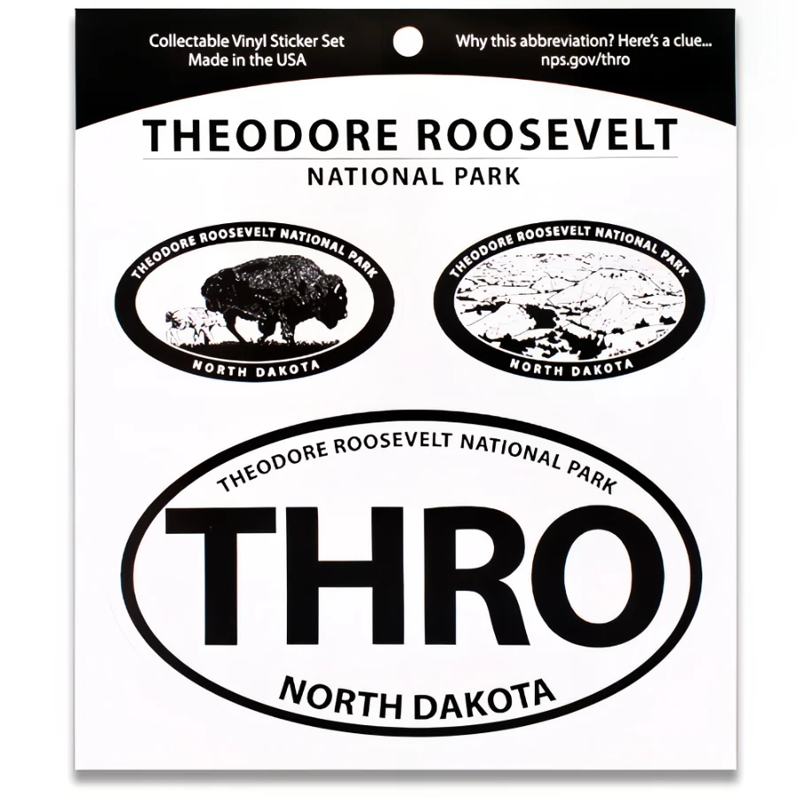 Theodore Roosevelt NP Triple Decal