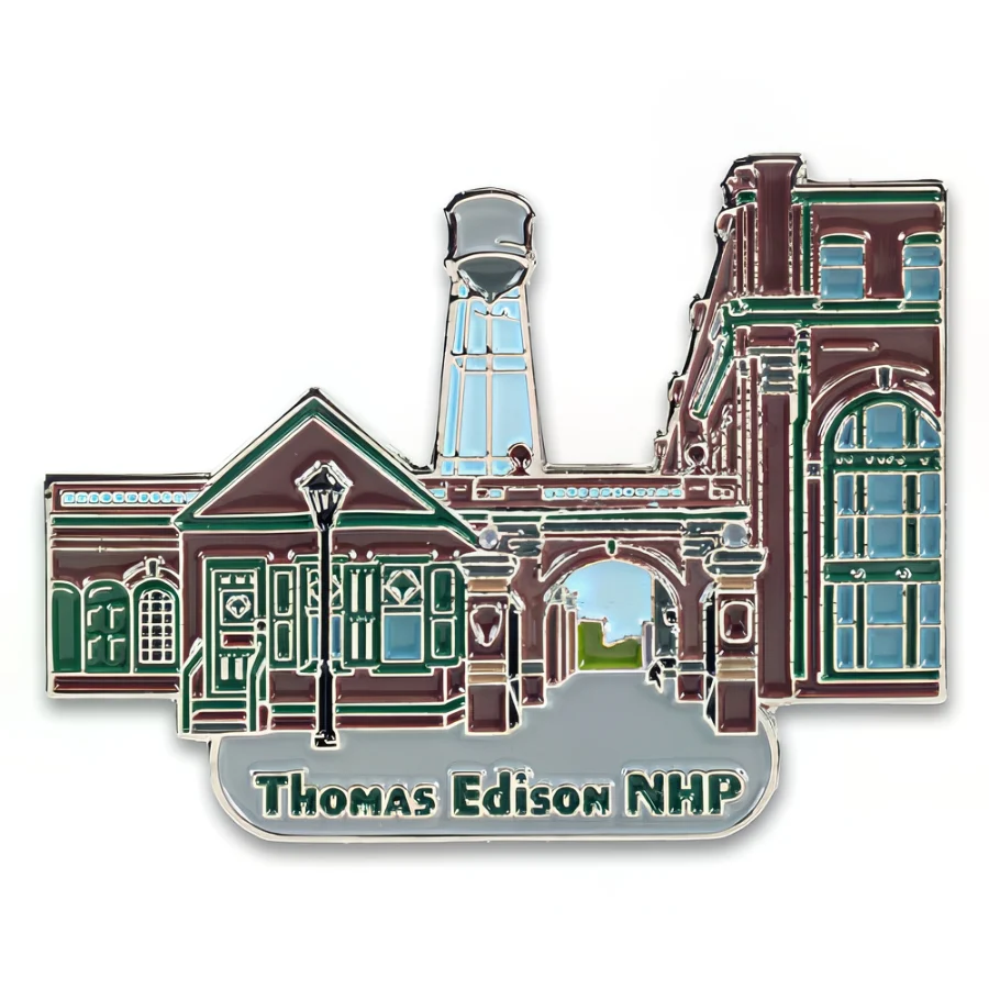 Thomas Edison National Historical Park Collectible Pin