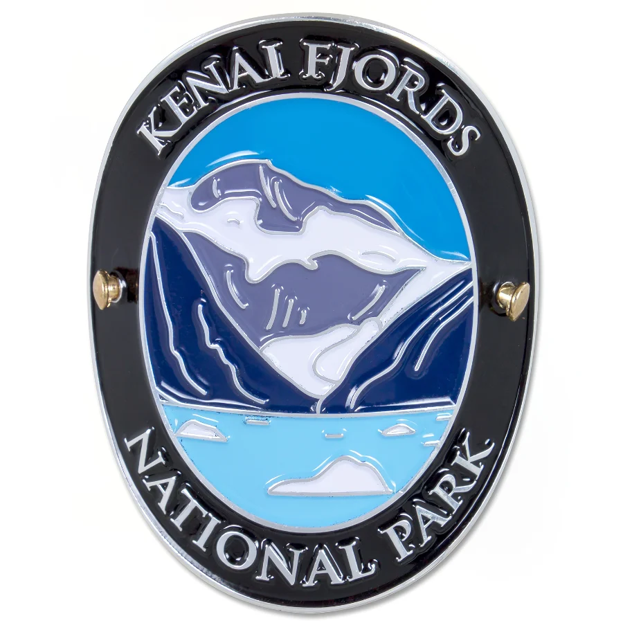 Traveler Series Kenai Fjords Hiking Medallion