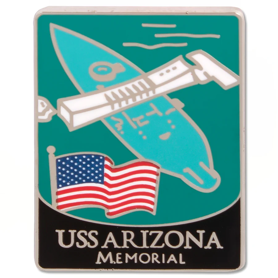 Traveler Series USS Arizona Pin