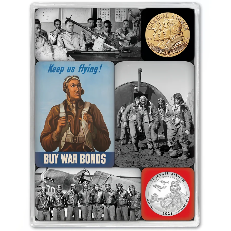 Tuskegee Airmen Magnet Mini Set