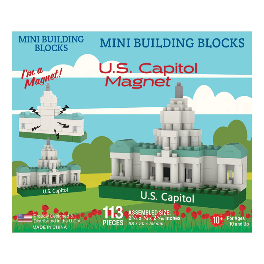 U.S. Capitol Magnet Mini Blocks