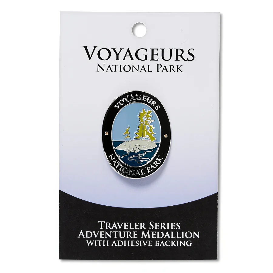 Voyageurs Travelers Hiking Medallion