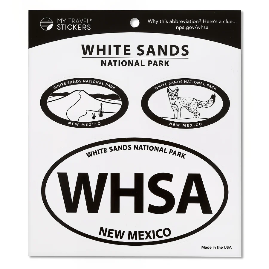 White Sands Triple Decal