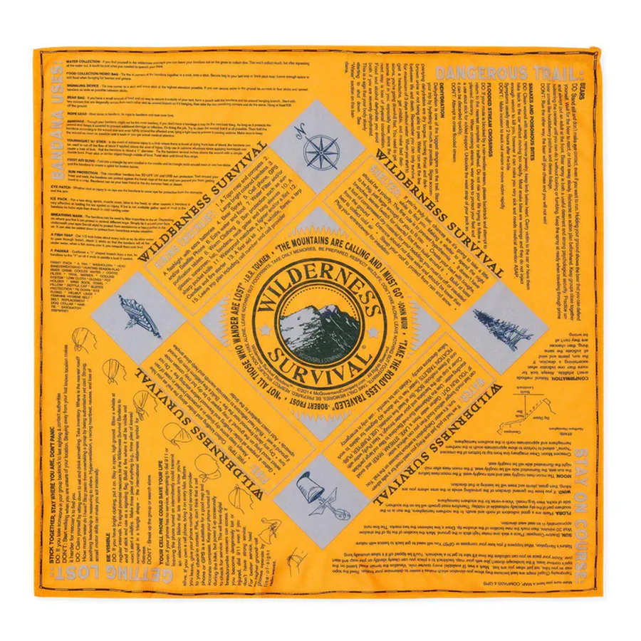 Wilderness Survival Bandana - Image 2