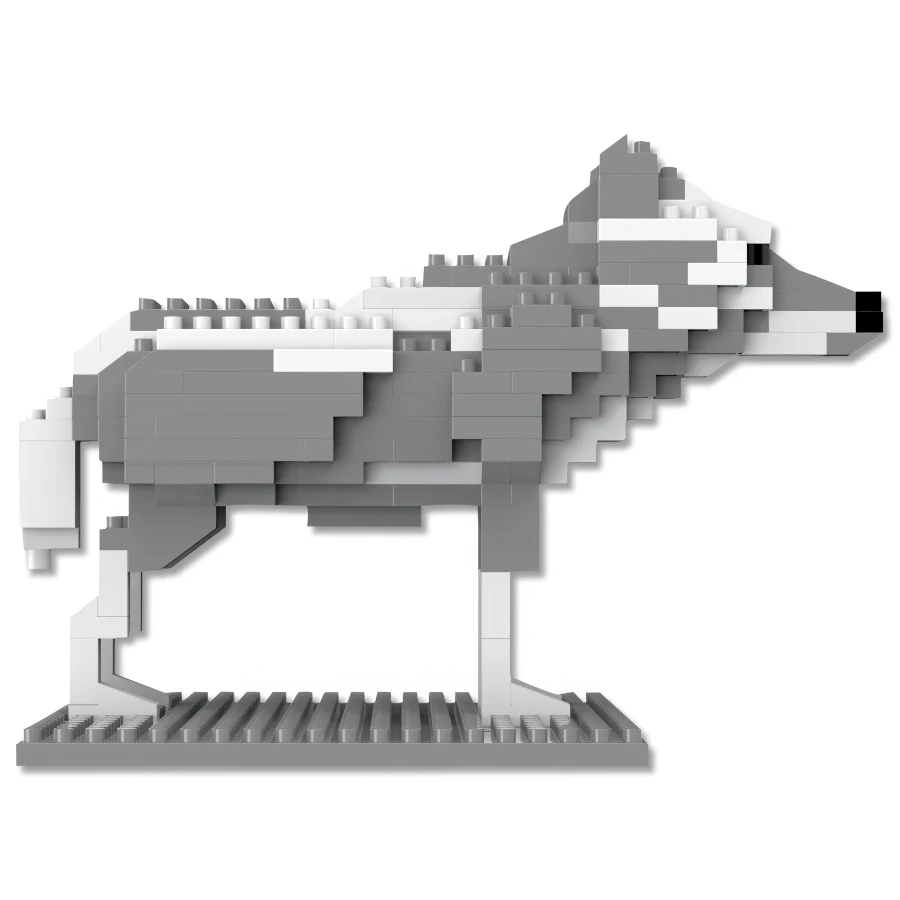 Wolf Mini Building Blocks - Image 2
